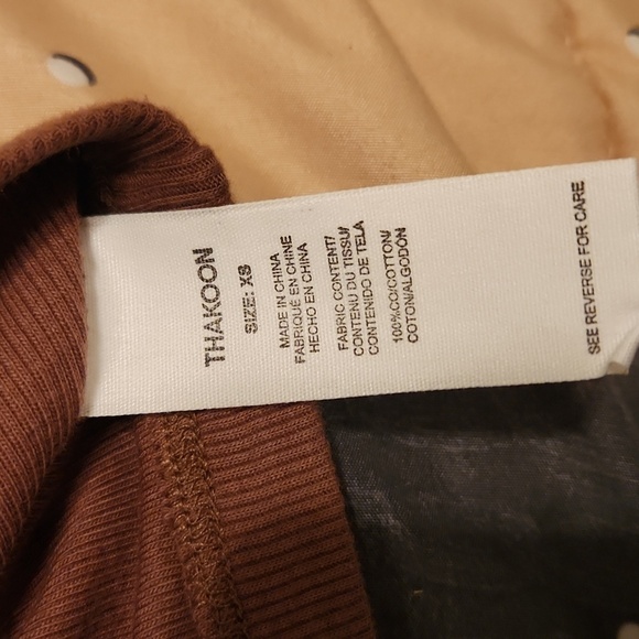 NWT Thakoon brown cropped tank top Size Xs - Picture 7 of 8